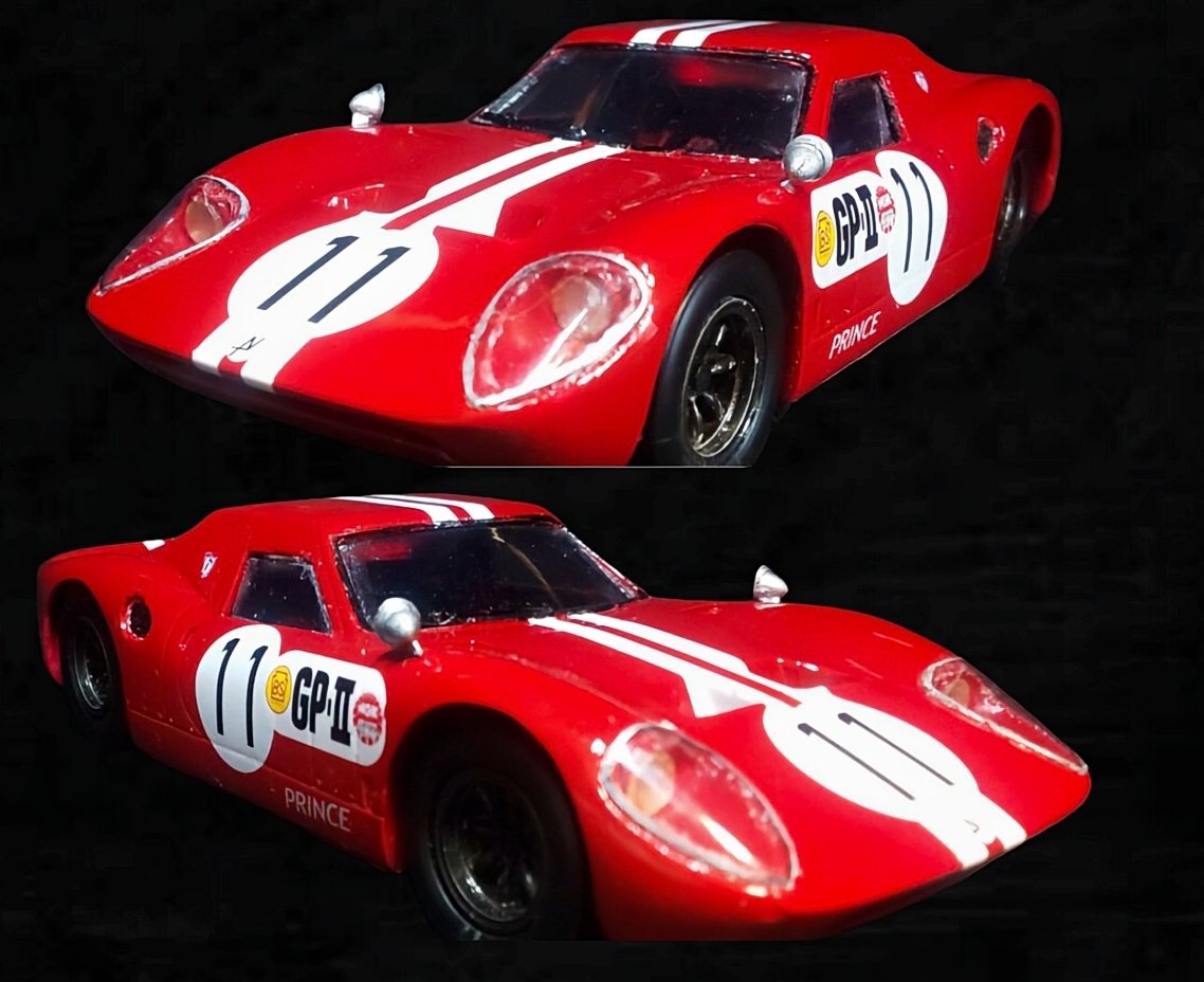 1966年 第3回日本グランプリ優勝車 プリンスR380A-1 ZACO 1/24 レジン