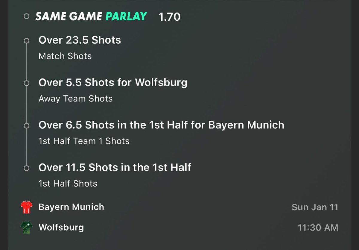 TheUnitSynd's tweet image. SAME GAME PARLAY 🍀
Risk: 2.00U 💸 | Odds: 1.70📈

💸💰 #TheUnitSyndicate