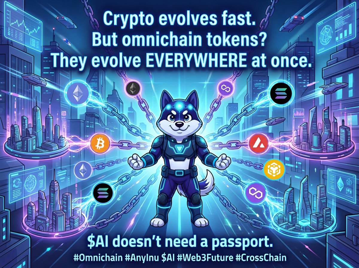 AnyInuCoin's tweet photo. 2026 will crown a global meme leader.
It won’t be the loudest… 🐶
It’ll be the most accessible. 🐾 #ANYINU https://t.co/z5wg8Foqyy
