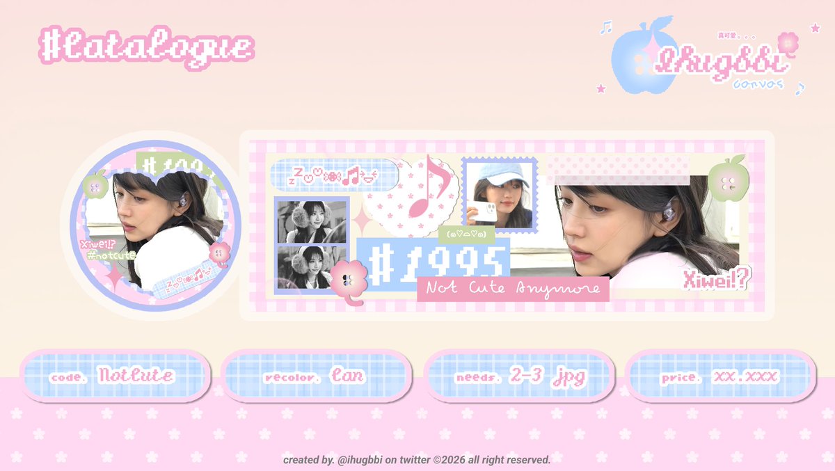 ihugbbi's tweet image. help repost boleh? thank you &amp;lt;3

hALo!? kali ini bbi optip layout katalog baru dengan spesial price yah!! check ALT for more :DD pengerjaan 1-3 hari yah jadi mohon bersabar 🍏🫧🫶🏻

#zonauang