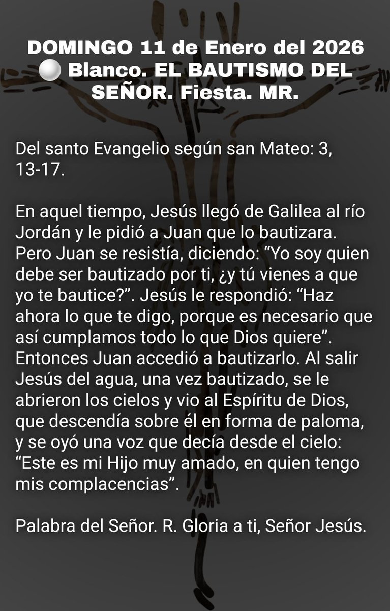 #EvangelioDelDía