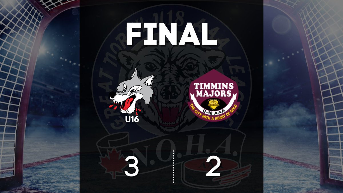 gnu18l's tweet image. Results from Timmins.

Sudbury U16 AAA Wolves DEF @timminsmajors. Final score: 3-2.

Full stats: gnu18l.org/stats/daily-sc…

#gnu18l #aaahockey #hockey #sudbury #wolves #timmins #majors