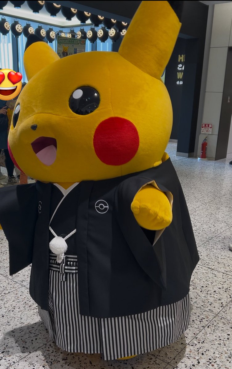 今日も今日とて元気な袴姿のピカチュウが登場しました♪ #ピカチュウ