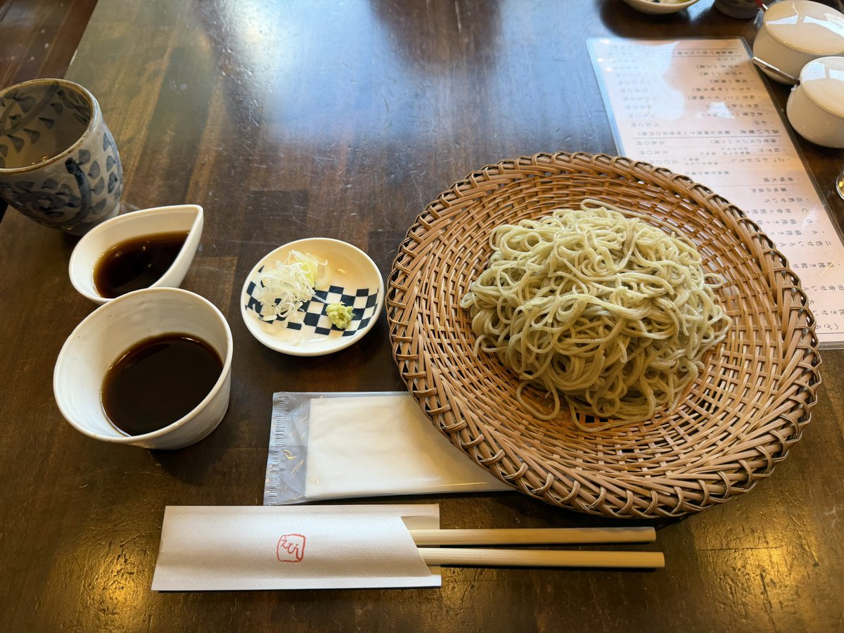 kazu_papan's tweet image. 大阪城からの笑日志でお蕎麦😊
#tern #vergeP10 #surge