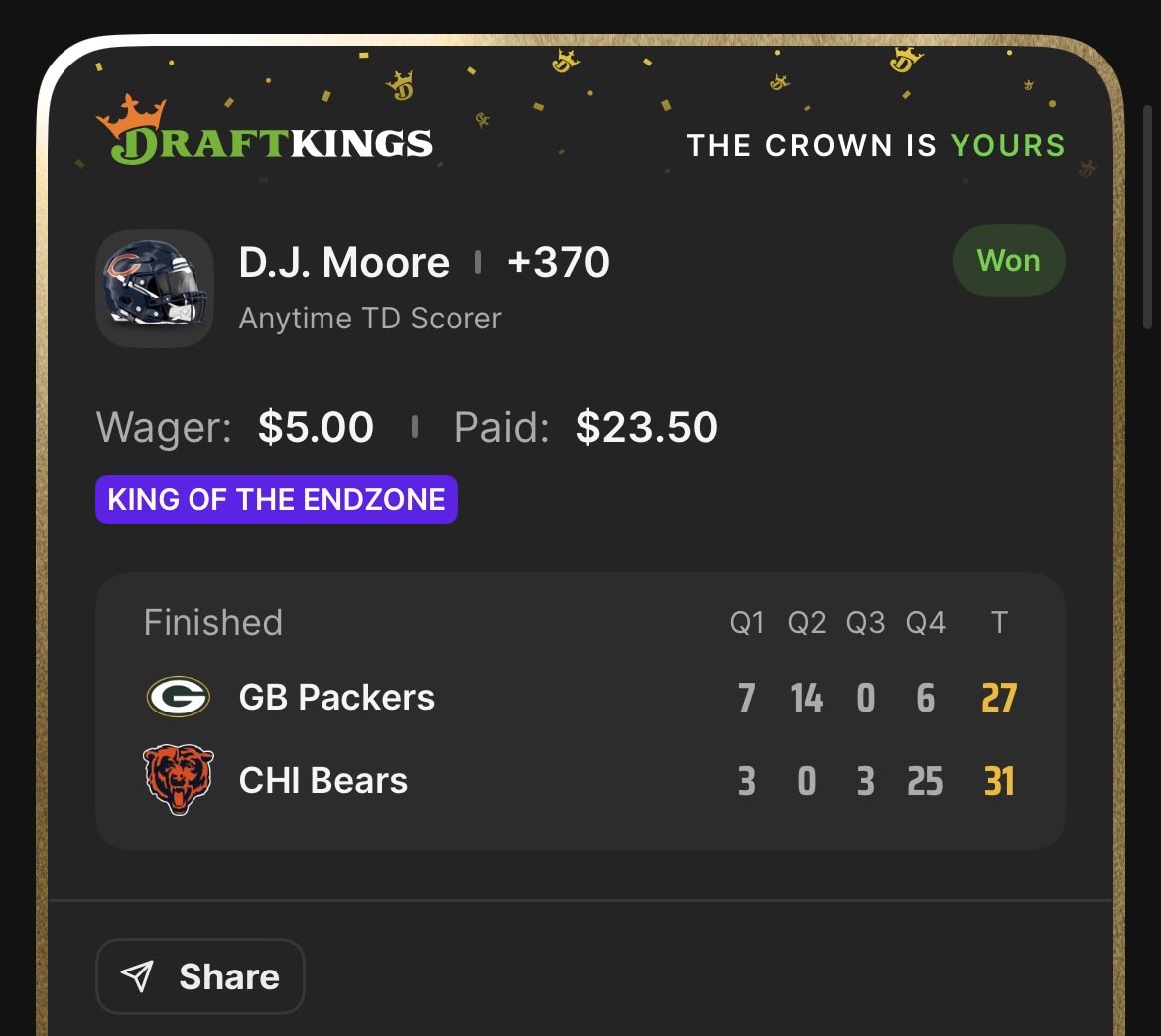 King of the Endzone!!!! 💪🏈