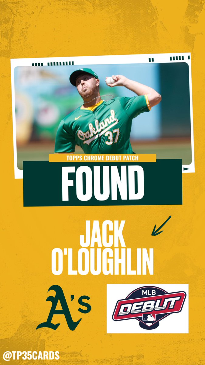Tp35Cards's tweet image. JACK O'LOUGHLIN DEBUT PATCH

PULLED BY EAST WEST

140/270
