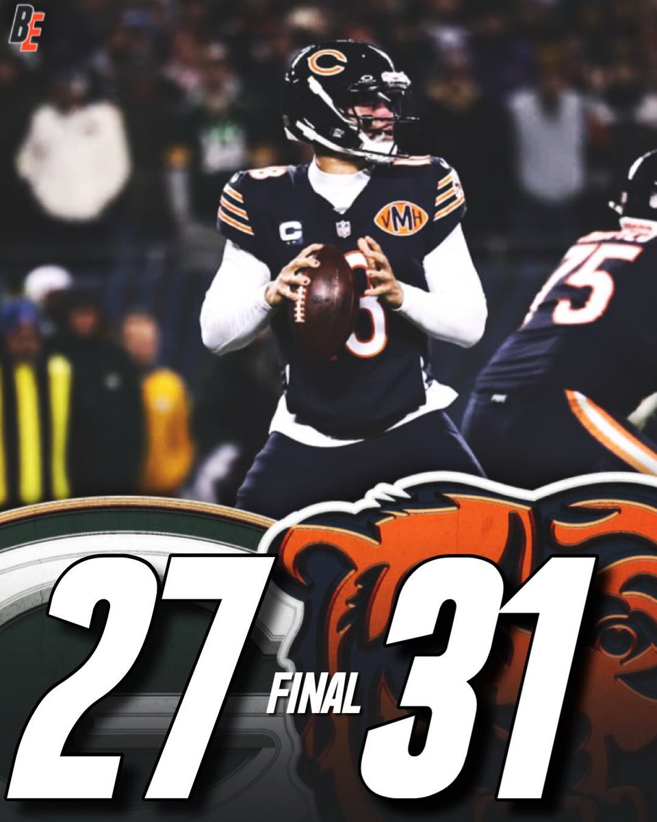 reallyjoel09's tweet photo. How about them @ChicagoBears 
🐻TF⬇️
#ChicagoBears 
#DaBears https://t.co/HOmueeh2bC