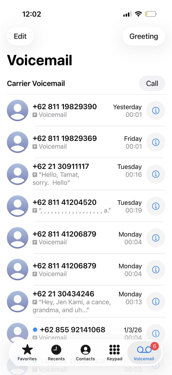 satriabagusaji's tweet photo. @han_dycam Pengguna IOS26 wajib aktifin fitur ini, nomer scam langsung masuk berhadapan sama siri dan masuk voicemail https://t.co/mwt9U0Tjub