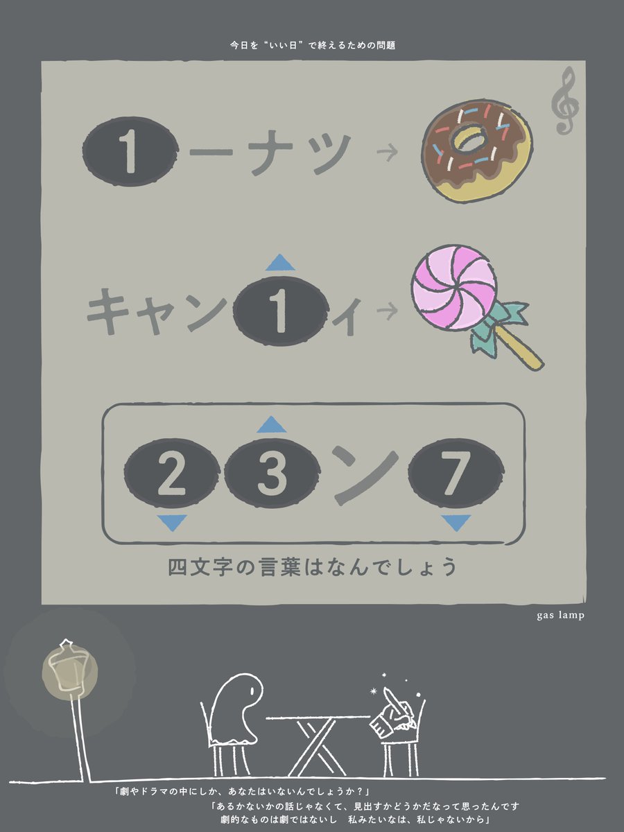 まだ眠れない人のために問題を作りました