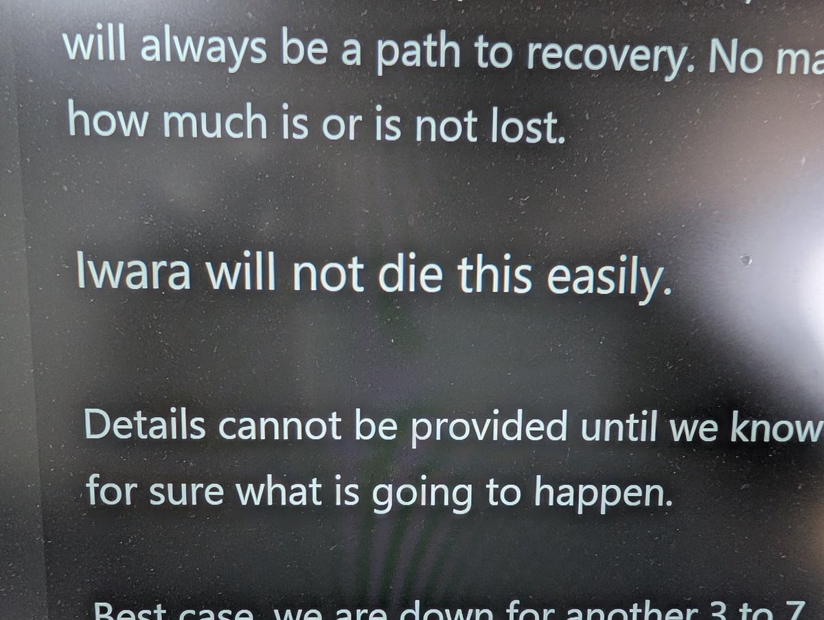 iwaraさん昨年末からずっと落ちてるらしいけど、「iwaraはこんなに簡単に死なない」と書いてあるので復活に期待したい。