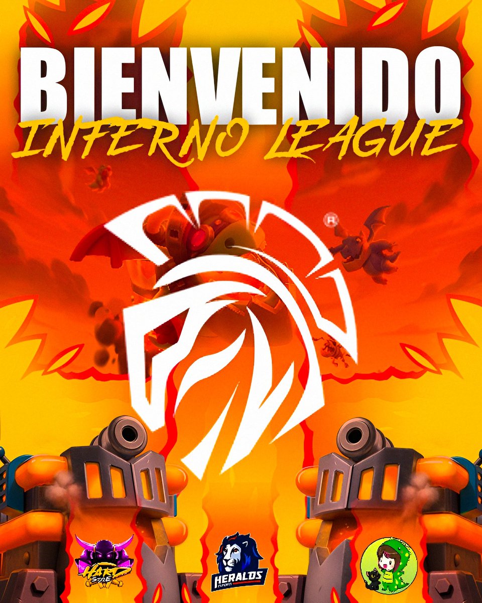 #InfernoLeagueE1 • ¡Bienvenidos! 😉

Desde Alemania, demosle la bienvenida a <a href="/Oddyssey_offcl/">Oddyssey🏛️</a> 🇩🇪.

Serán ellos los primeros campeones de la Inferno League? 👀

#ClashRoyale #WeAreInferno 🔥.