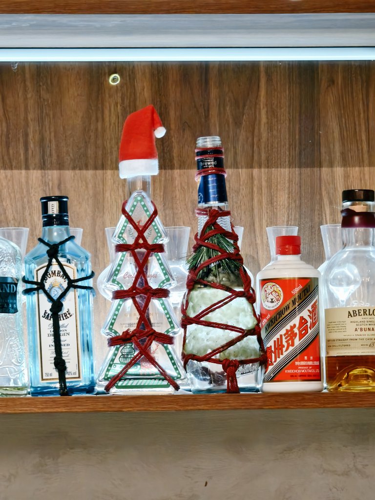 捆两个瓶子玩玩🍸
🥂:酒意阑珊