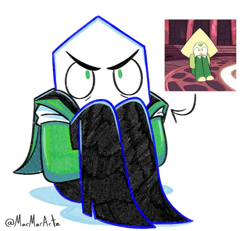 MarMarArtz's tweet image. Peridot and Battat are the same character for me

#DELTARUNE #battat