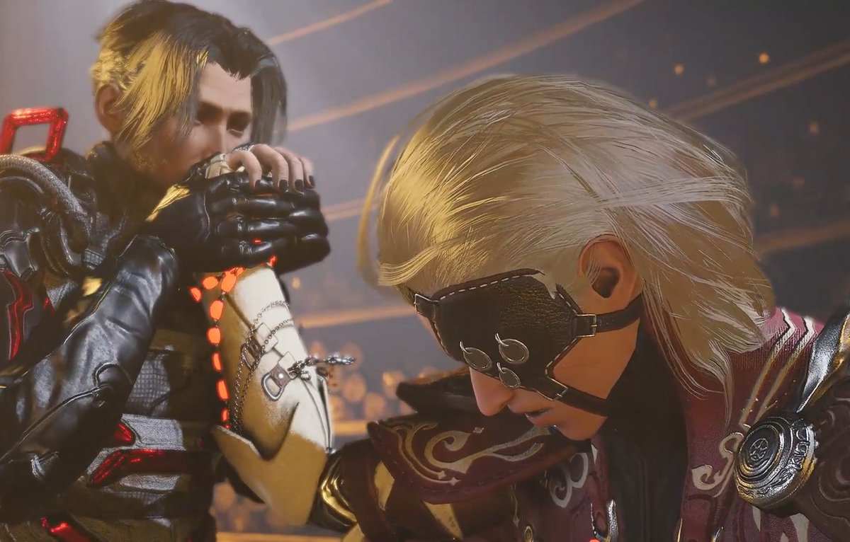 cant talk rn babe, im making my warframe boyfriends kiss