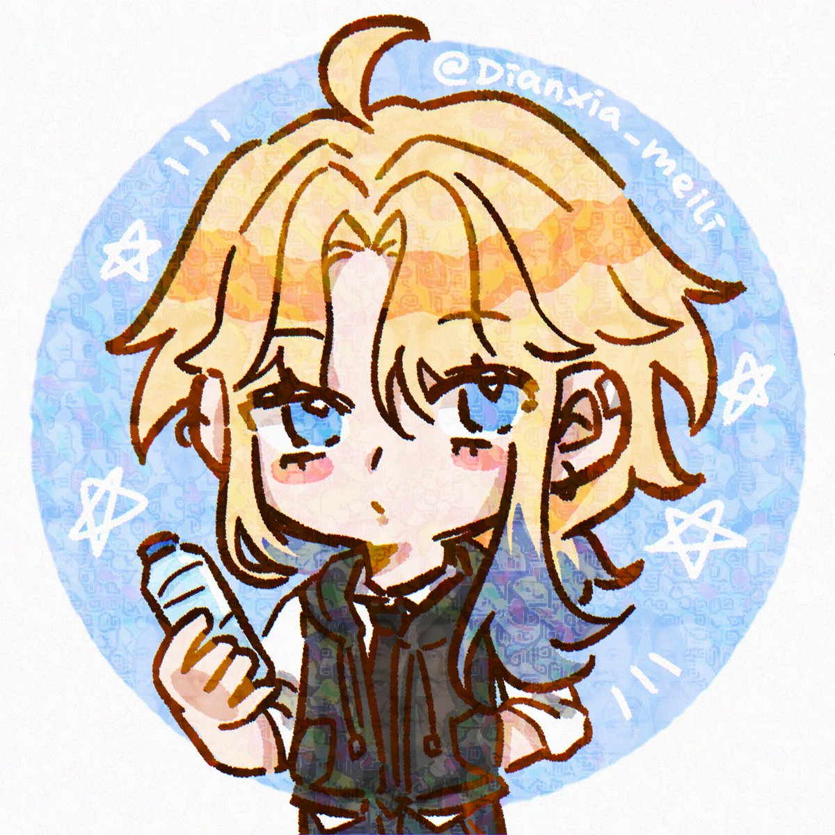 Oc posting !! My pretty boi Noah 🌊☀️🫶🫶 !! 
#oc #commissionopen #ocsbase