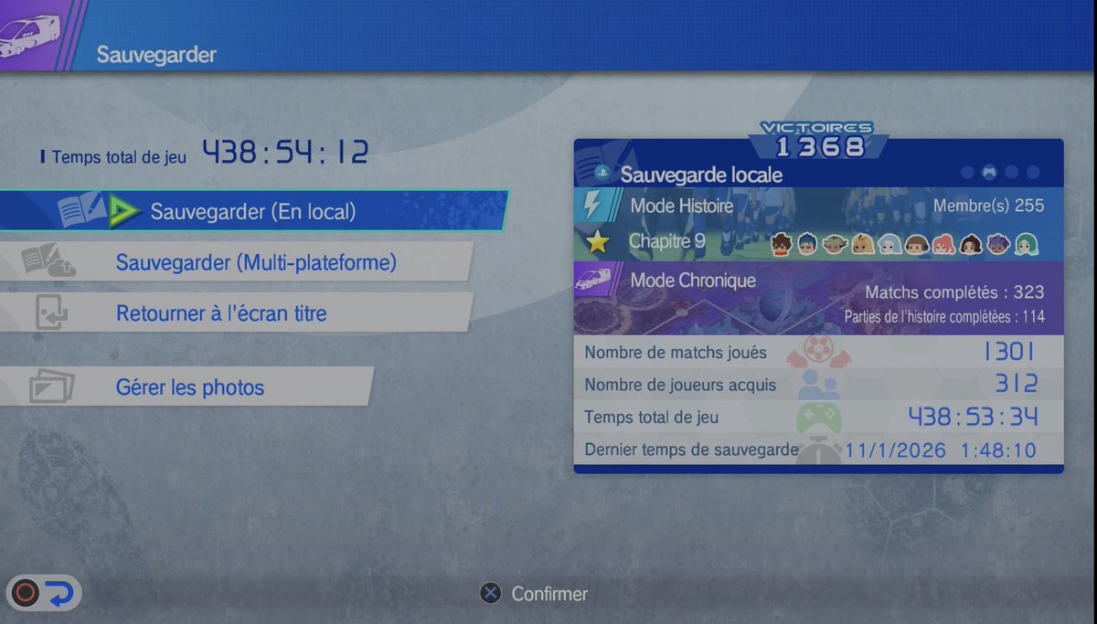 samshadow_27's tweet image. 439h de jeu : 

-146 étoile de lien.

-80 coffres légendaire. 

-210 exemplaire des pages de David Evans.  

Faut vrm que je me mettent à nouveau au stade Bb mais dans l’ensemble tt est bon