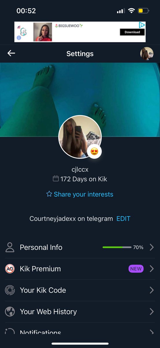 Catch me live on Kik loserssss