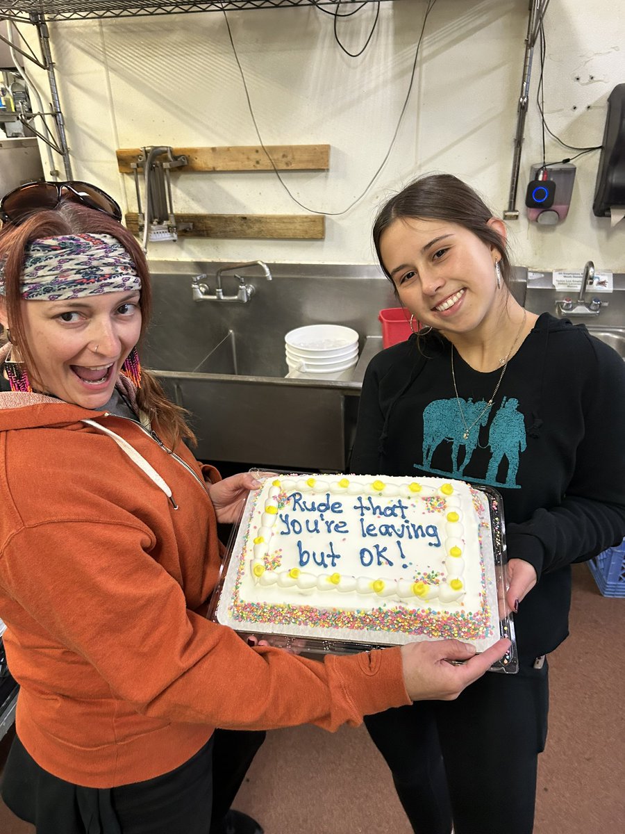 We are sending off two team members, Jess and Chloe into new chapters- one heading  back to college, and one taking time to reflect and reset. We are so proud of them both and all the moments we get to share. All good things ahead.
Come by today and see them before they take off.