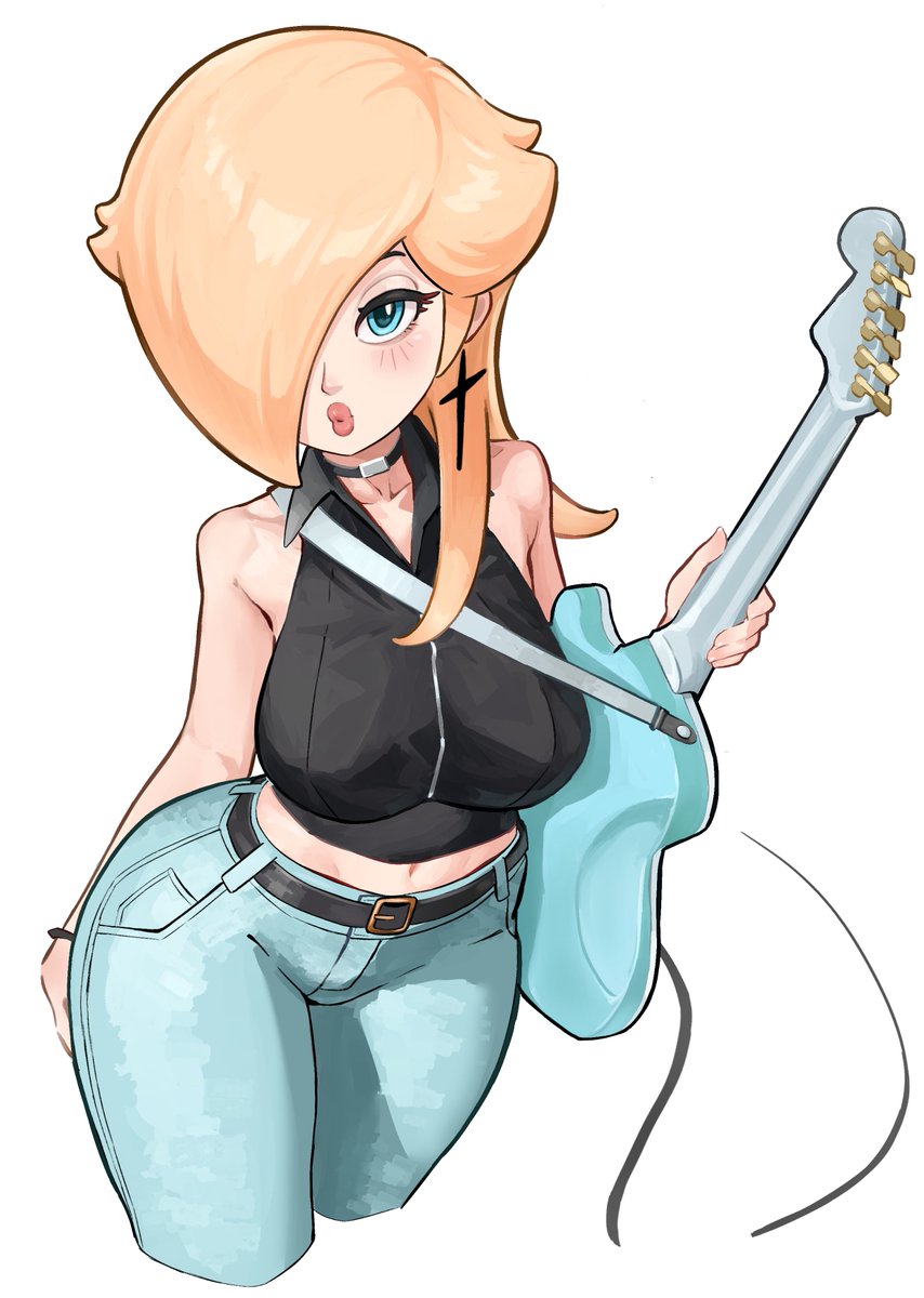 mineru128127's tweet image. Guitarist Rosalina🎸✨💫