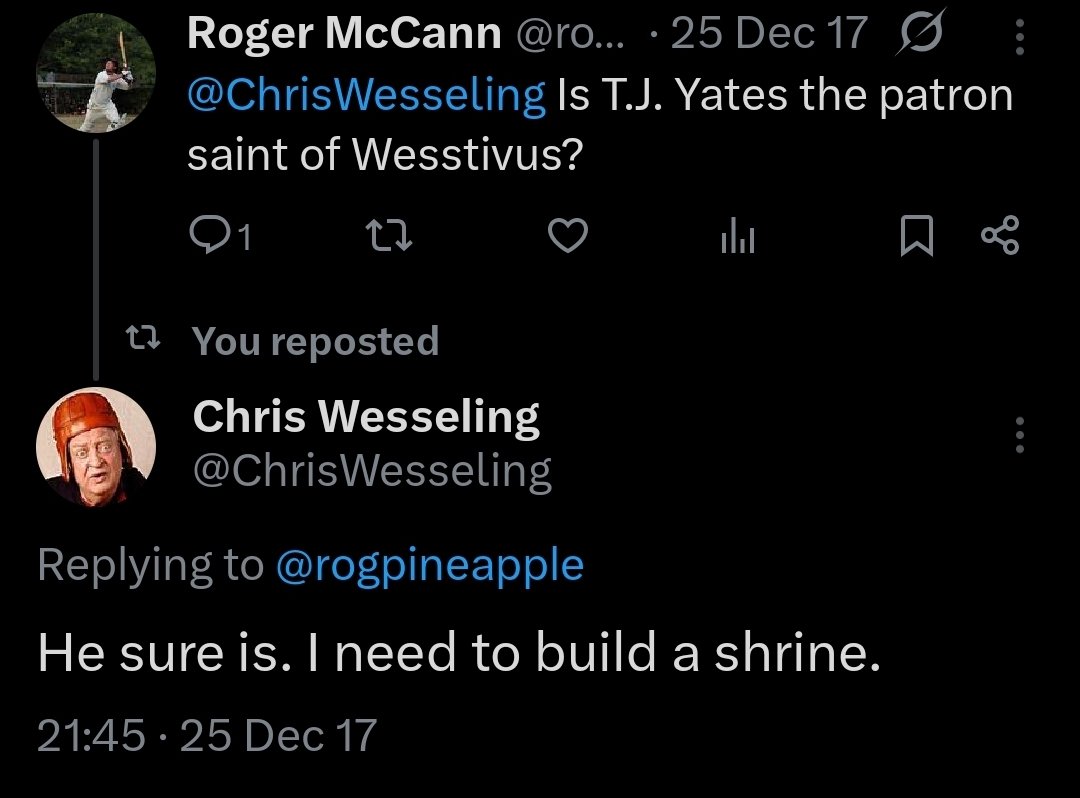 rogpineapple's tweet image. T.J. so proud