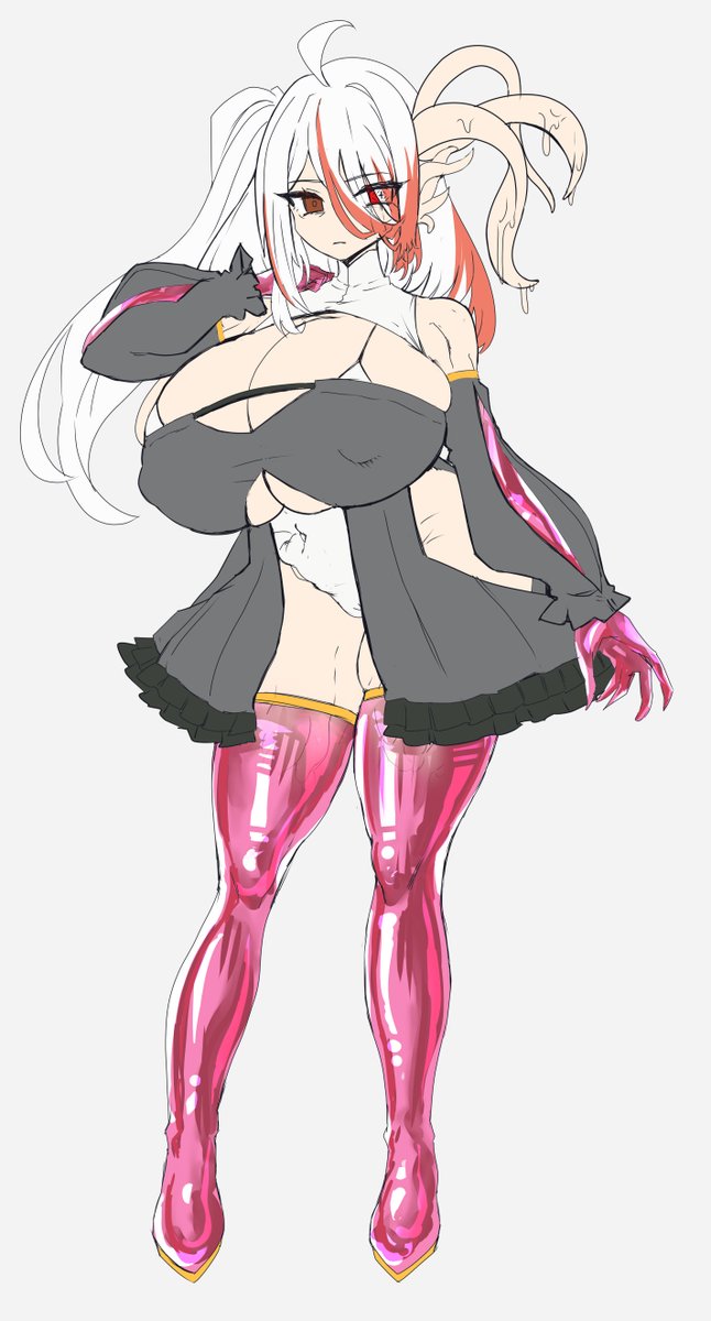 前つくった全身触手魔法少女をリデザインするなどした 