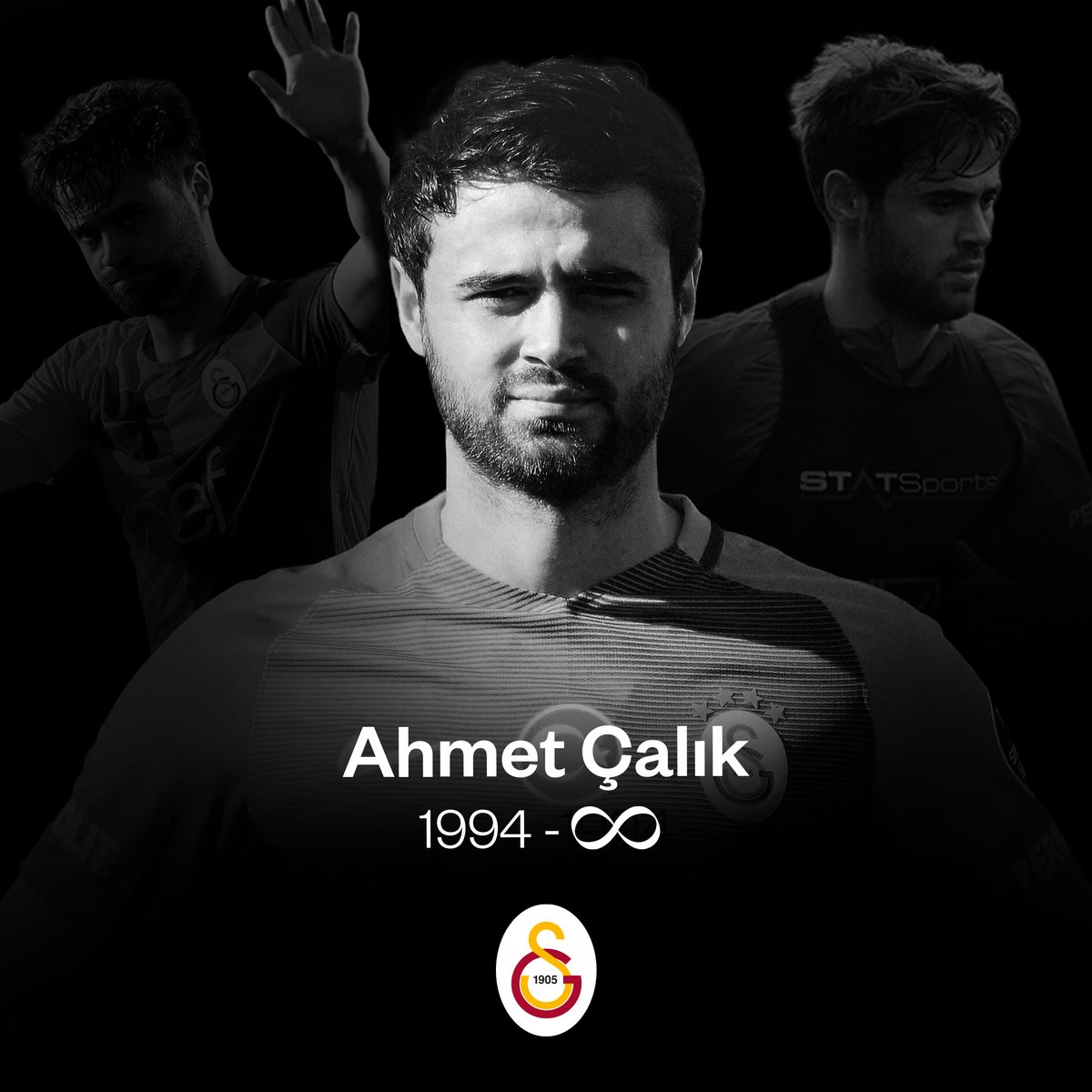 Kalbimizdesin Ahmet... ♾️  

Elim bir trafik kazasında hayatını kaybeden eski futbolcumuz Ahmet Çalık'ı aramızdan ayrılışının 4. yıl dönümünde rahmetle ve özlemle anıyoruz.