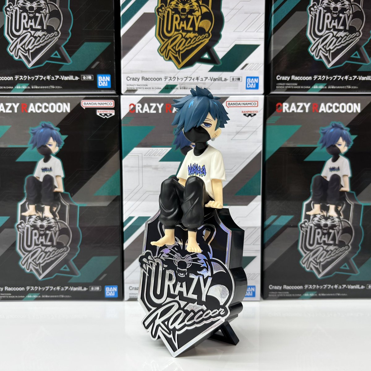 🍨新商品入荷🍨 Crazy Raccoon デスクトップフィギュア-VanilLa- Crazy