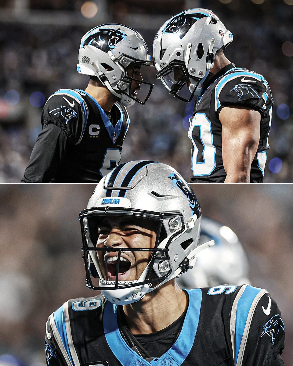 SportsCenter's tweet image. 🏈 NFC South Division Winners
🏈 First playoff appearance since 2017 season
🏈 Career-high in Passing YDs, Comp % and TDs for Bryce Young

Young and the Panthers are moving in the right direction 👏