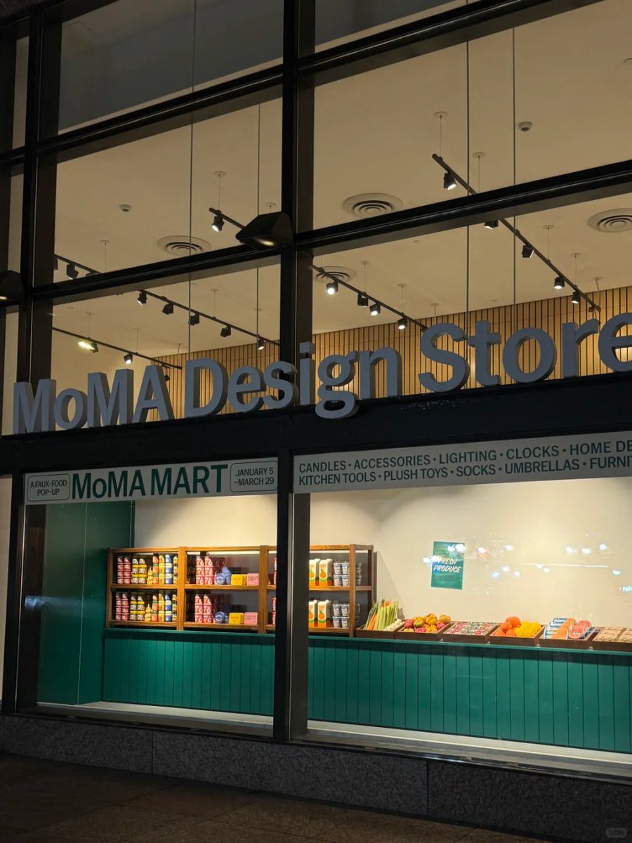 manidurva's tweet image. Everything here is calorie-free, but definitely high in style. Which faux-snack are you picking up? 🍎🥫 #MoMAMart #DesignStore