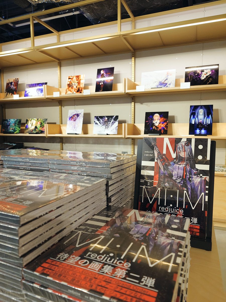 本日サイン会‼】 ☆『redjuice画集 MI:IM』発売記念イベント@京都 蔦屋