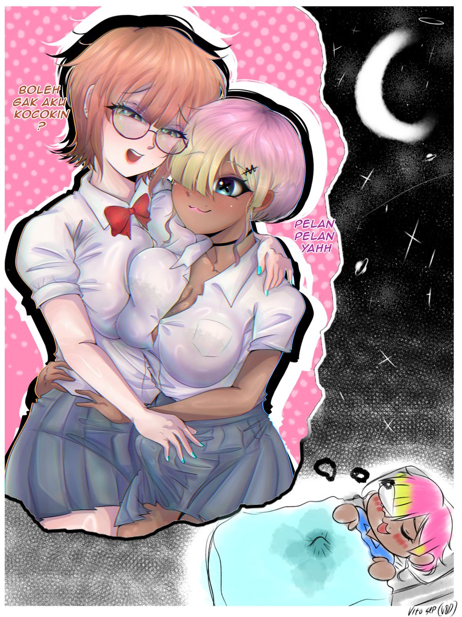 V8D_QWQ's tweet photo. Wet dream 💦

#originalcharacters https://t.co/9BjmnslRut