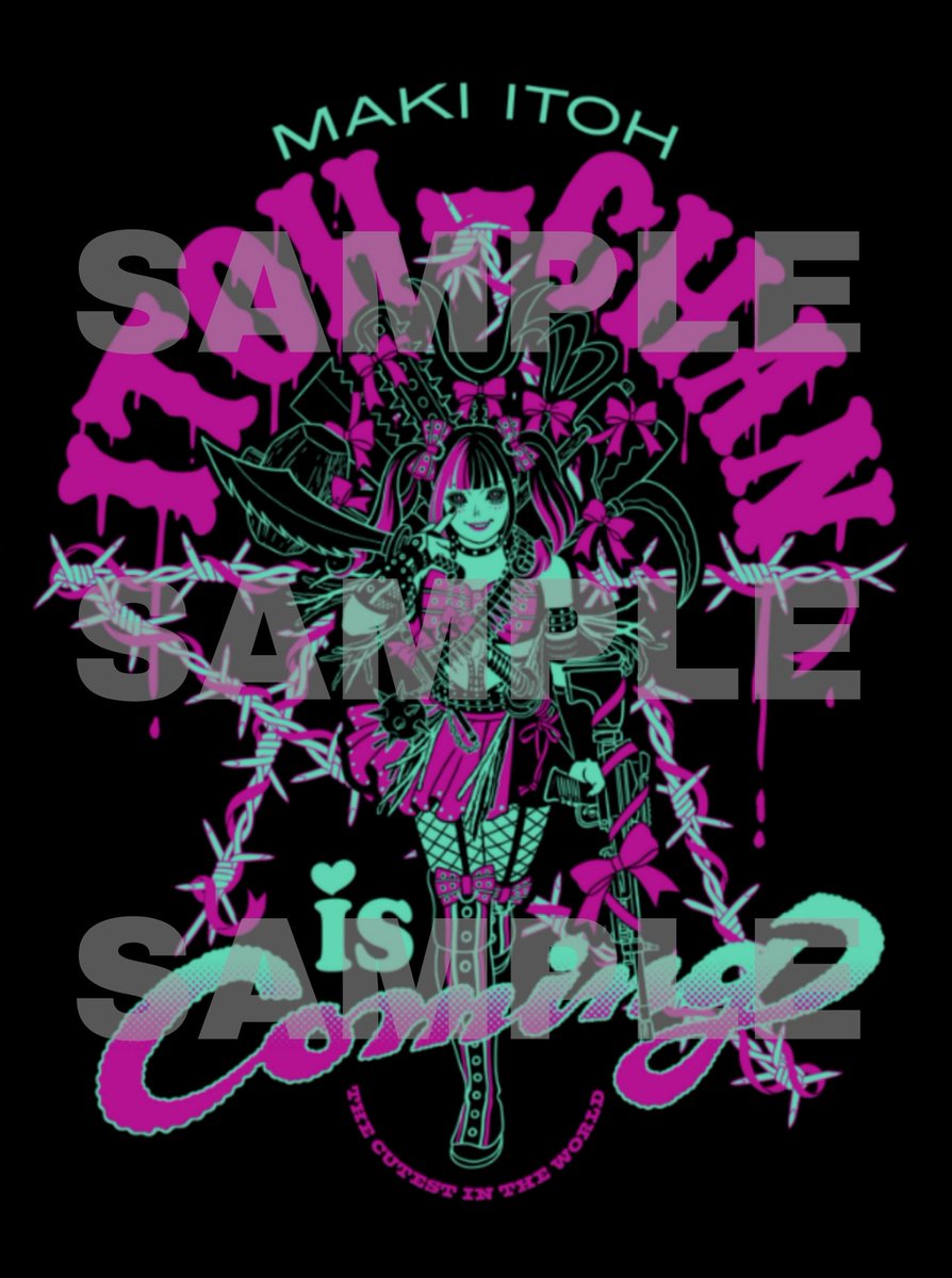 昨日STARDOM入団が発表された伊藤麻希選手のTシャツをデザインさせて