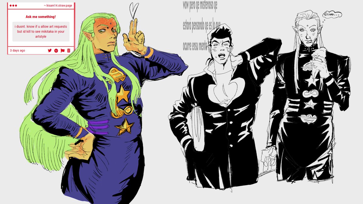 rankakakaka's tweet image. strawpage request............................helo.......#JJBA