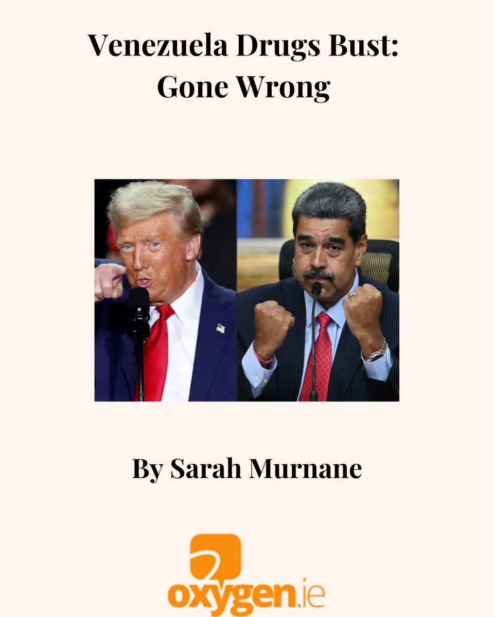 Sarah Murnane discusses Trump and Venezuela. Head to Oxygen.ie for the full article.