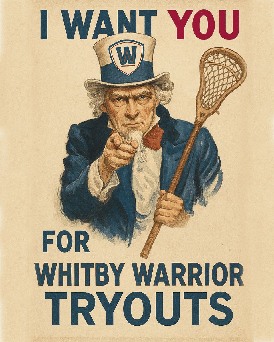 WhitbyLacrosse's tweet photo. Whitby Warriors families… IT’S ALMOST TIME! 🥍🔥
Tryouts are right around the corner and the road to the Warriors season begins. https://t.co/o9O5n6VcRa