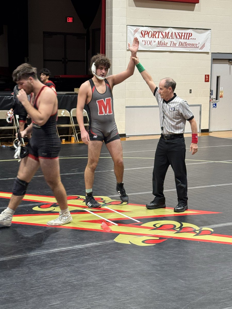 MeridianWr's tweet photo. ‼️Congratulations to Coby Huls for earning his 100th career win‼️💪💪💪 #gomustangs @Huskermat @NEBwrestle @MeridianMustang https://t.co/zOUcYrP4O6