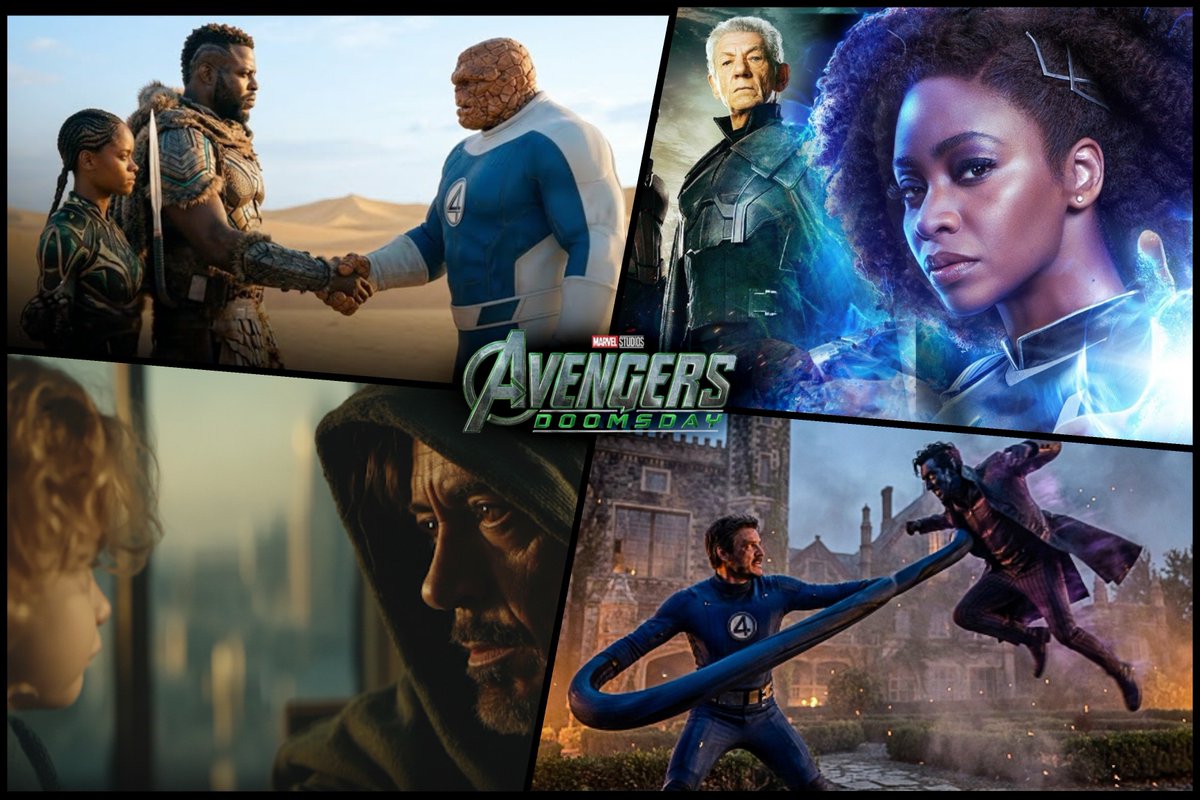 MarvelExrth616's tweet image. ACT 1 setup for AVENGERS: DOOMSDAY 🚨 

ACT 1 reportedly begins with the arrival of the Fantastic Four and Doctor Doom in Earth-616. (Via - @Majestic_ucm)

🚨MY THEORY: THE ARRIVAL THAT CHANGES EVERYTHING 🚨 (@MarvelExrth616)

In the Fantastic Four: First Steps post-credit scene,…