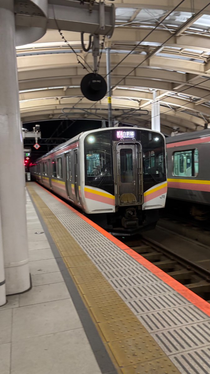 快速 新潟•信州DCリレー号 十日町↔︎長岡/長岡⇔新潟 鉄道部品 キハ