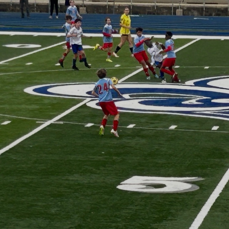 ⚽ Way to go, Saints! The WFMS Boys White Soccer Team dominated the field with a 4-0 victory over Copper Mill! 💪💙⚪ Incredible teamwork and determination on full display — we’re proud of you! #SaintsPride #BlueAndWhite #WFMSsoccer