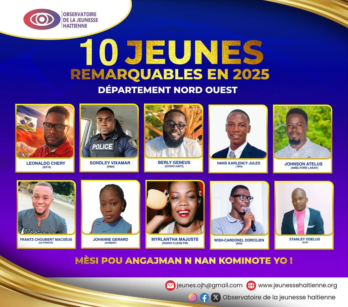 Observatoire de la Jeunesse Haïtienne (OJH) 🇭🇹 tweet media