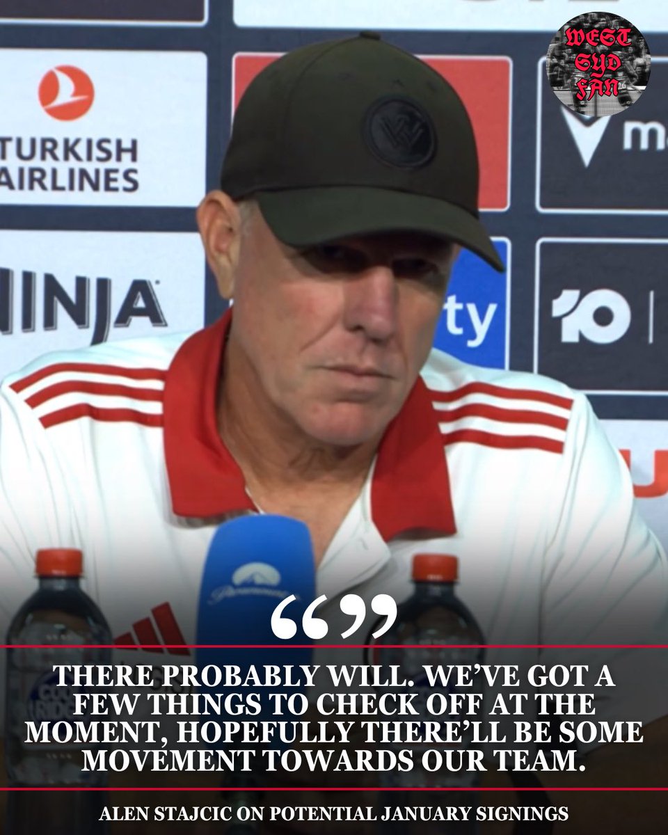 Alen Stajcic on potential January signings. 👀🗣️

[via <a href="/aleaguemen/">Isuzu UTE A-League</a>]