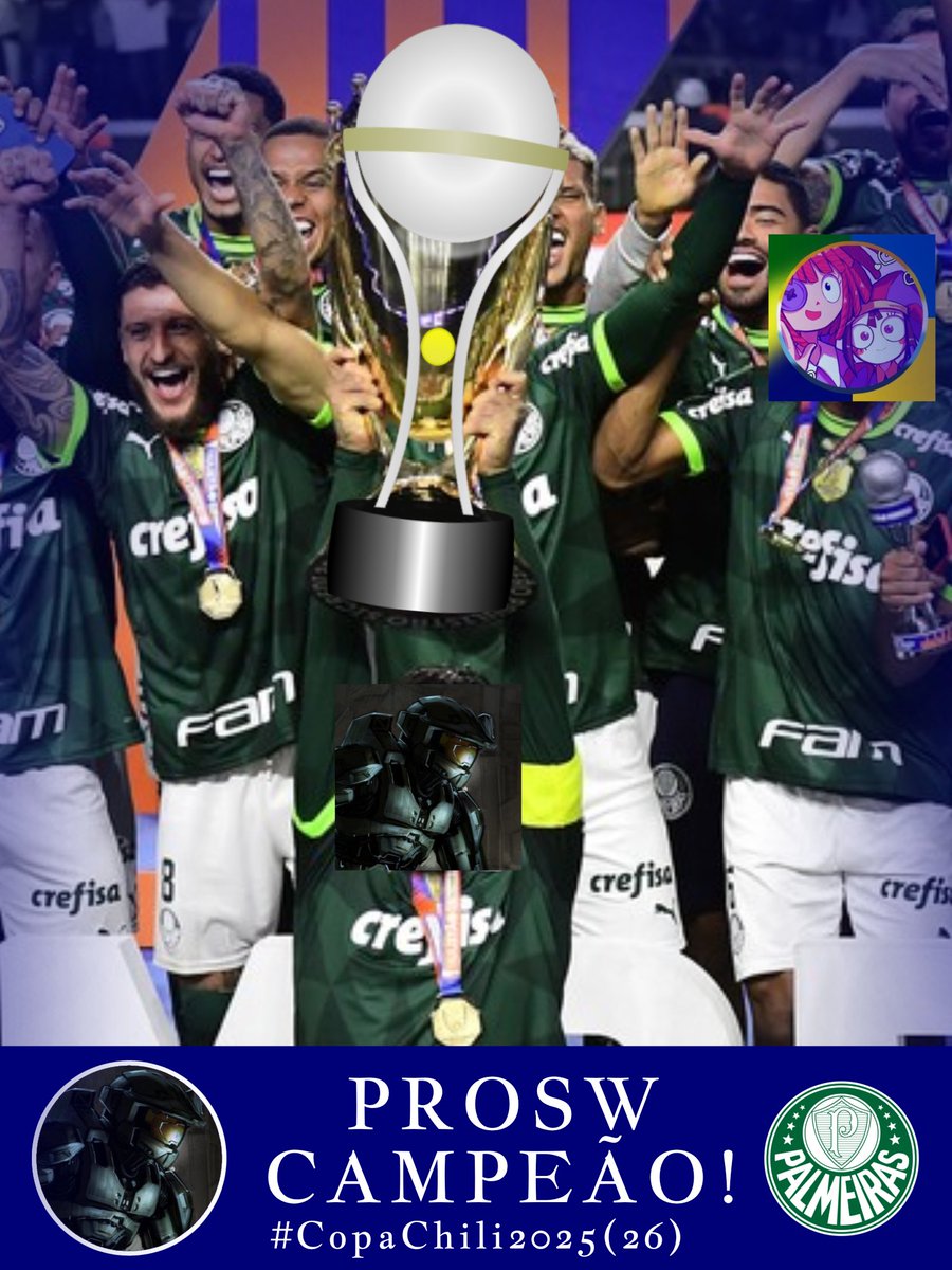 StarlyChili's tweet photo. DE ACORDO COM 81 VOTOS, @LeProsW É O CAMPEÃO DA #CopaChili 2025-26!
COME AMORA NAÇÃO PANGOLÃ! https://t.co/bQO5ozKiVS