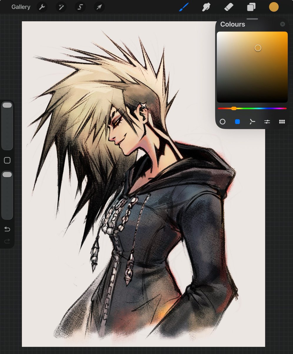 SiggiMagenta's tweet image. Put my girl in the organization 13 drip. (The Kingdom Hearts brain worm is still alive and strong)