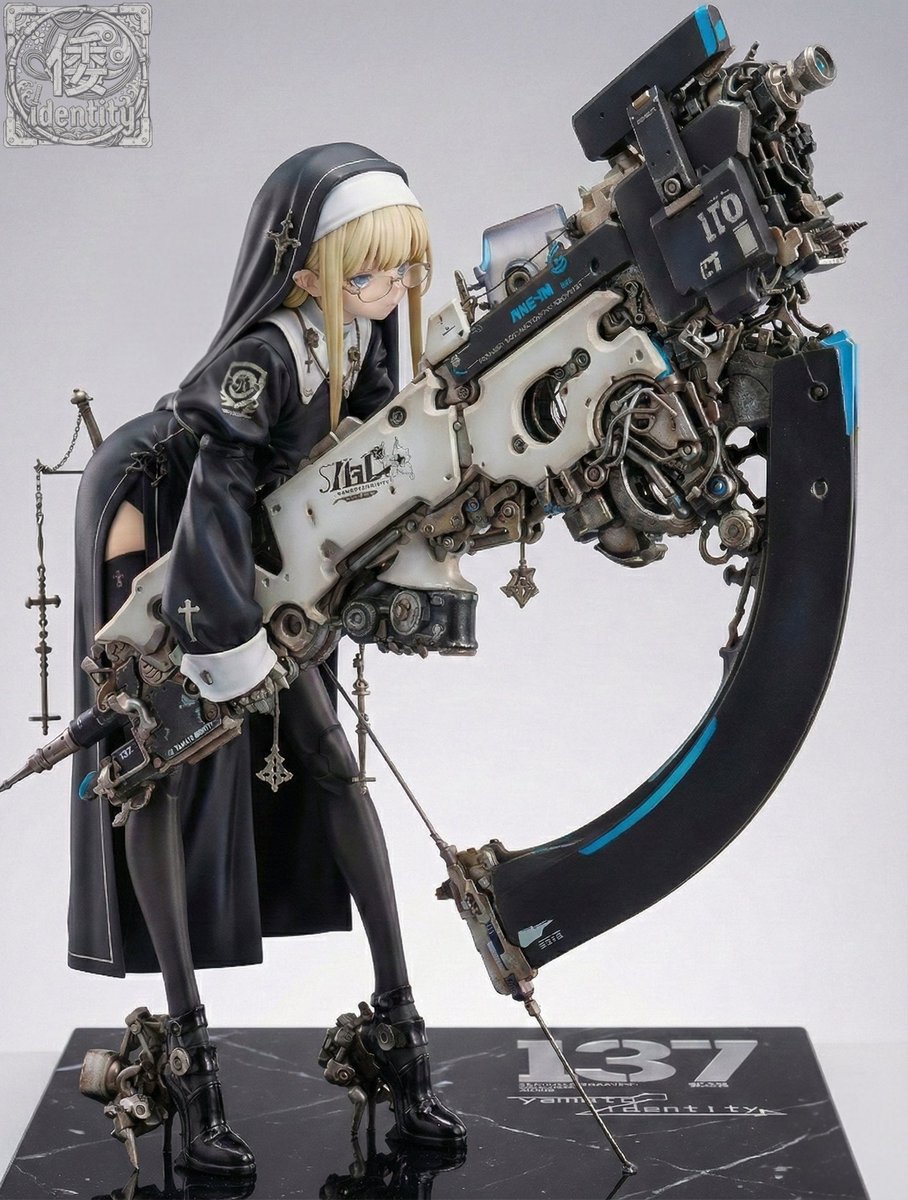 02121976_yama2's tweet image. 過去作フィギュア化シリーズ
#AIfigure