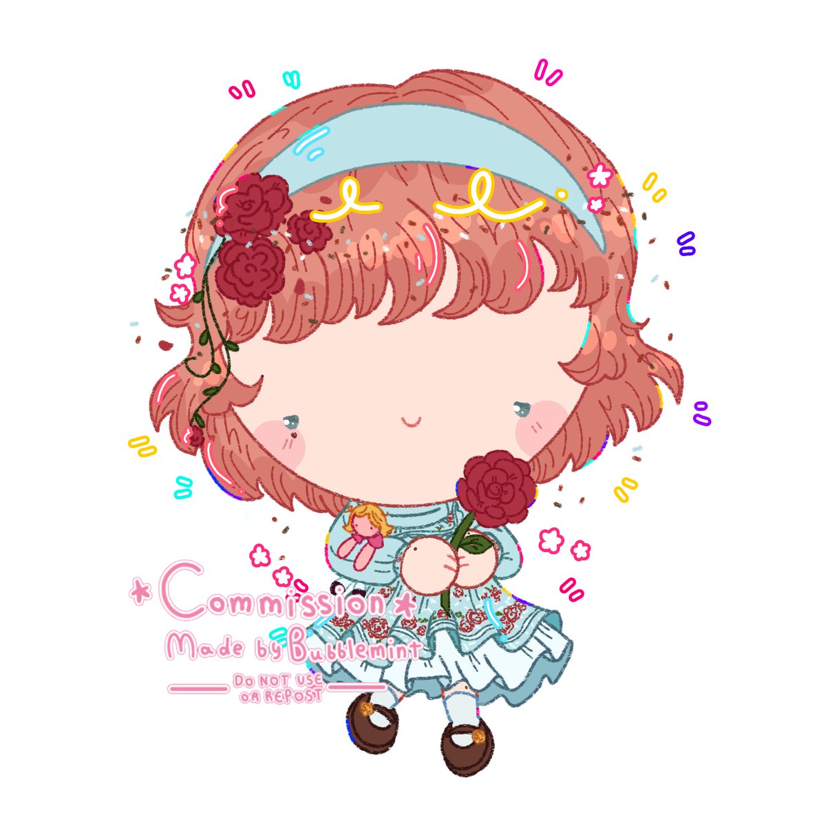 mint 🫧 Vgen comms open! ✧⁠*⁠。 tweet media