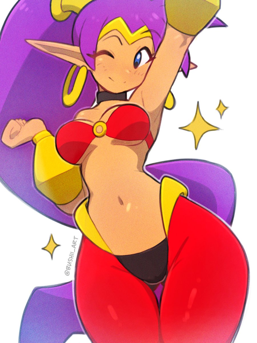 bushii_art's tweet image. Shantae's hips! 💜