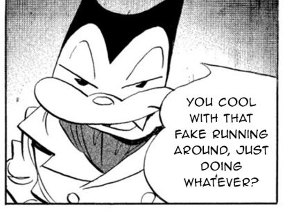 oh he does not fw it at all 
