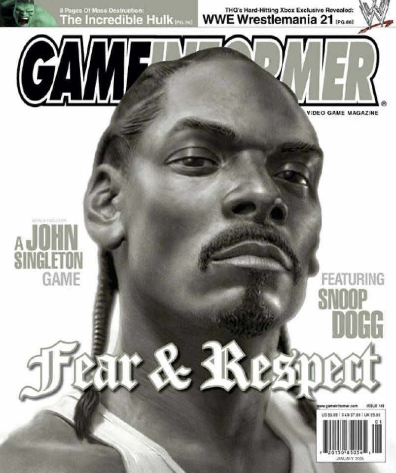 sleepingongemss's tweet image. Snoop Dogg had a video game titled 'Fear &amp;amp; Respect' that was set to release in 2004, but it was canceled due to it being a GTA clone