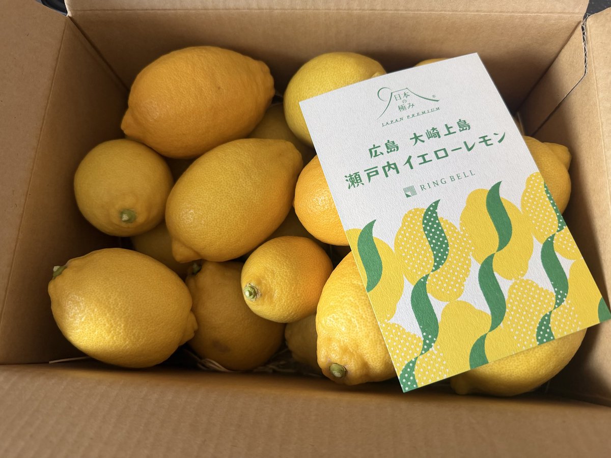 as_note_diary's tweet photo. ヒューリックの株主優待で頼んでいたレモンが届いた🍋こんなにたくさん！
とりあえず5個くらい皮ごと蜂蜜漬けにしてみたけど、切っているだけで��い香り。できあがったらレモンソーダを楽しみたいな😊 https://t.co/XuyvuGU3F0