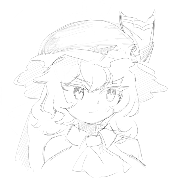 Mannnn the ribs I made in the oven today are as hard as steel. I hurt my teeth really badly. I dont even know what I did wrong 😭 They look fantastic, but my teeth cant hold it 😔 Oh and also, I have made this remi sketch. I think she is hella cute
#東方Project